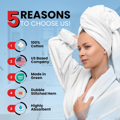 Infinitee Xclusives neatly stacked towels highlighting plush layers for comfort