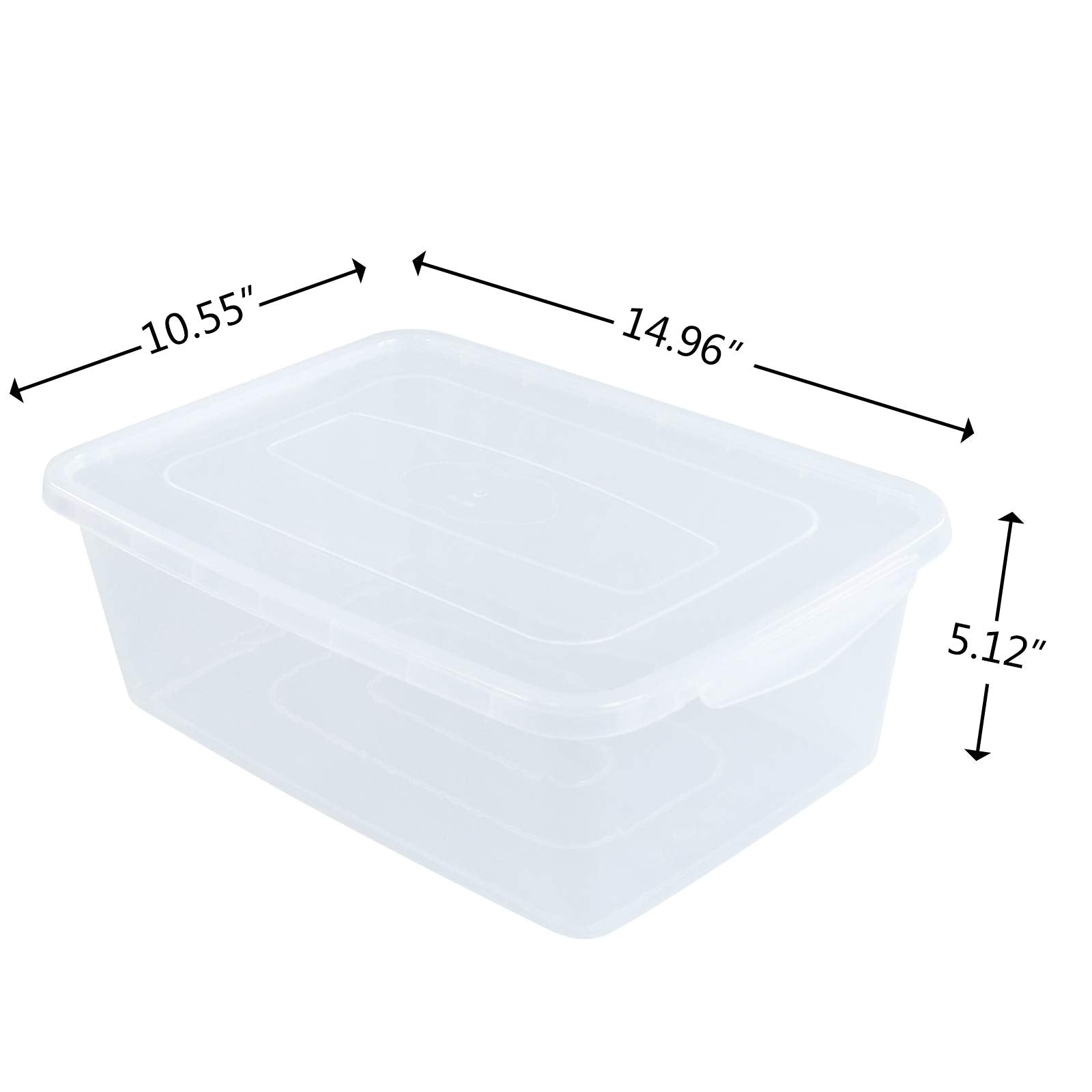 Inhouse lid close-up showing semi-transparent lid that keeps contents visible