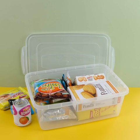Inhouse shoe example inside box demonstrating fit and space-saving benefit
