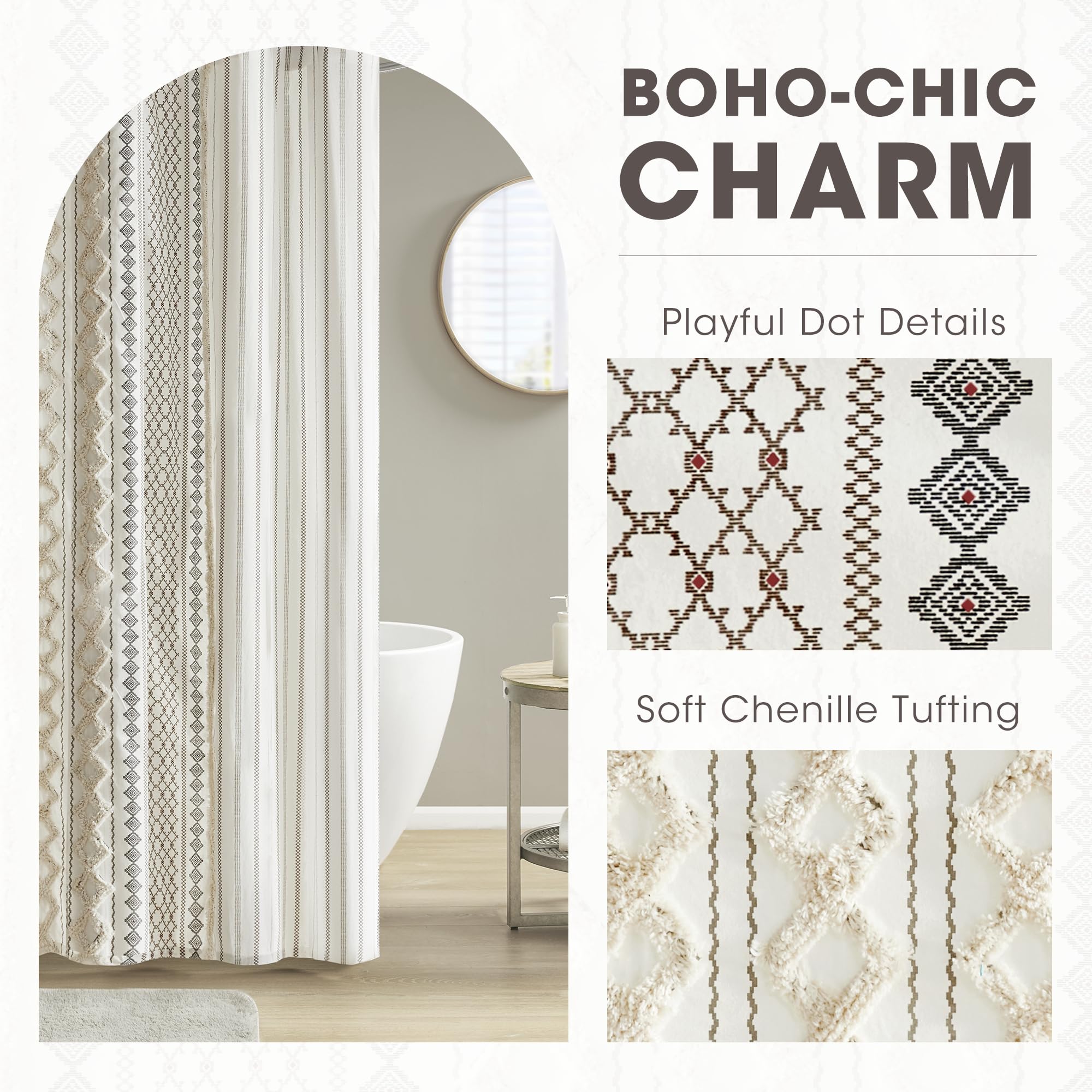 INK+IVY chenille close-up highlighting soft texture and dimension