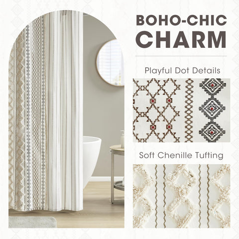 INK+IVY chenille close-up highlighting soft texture and dimension