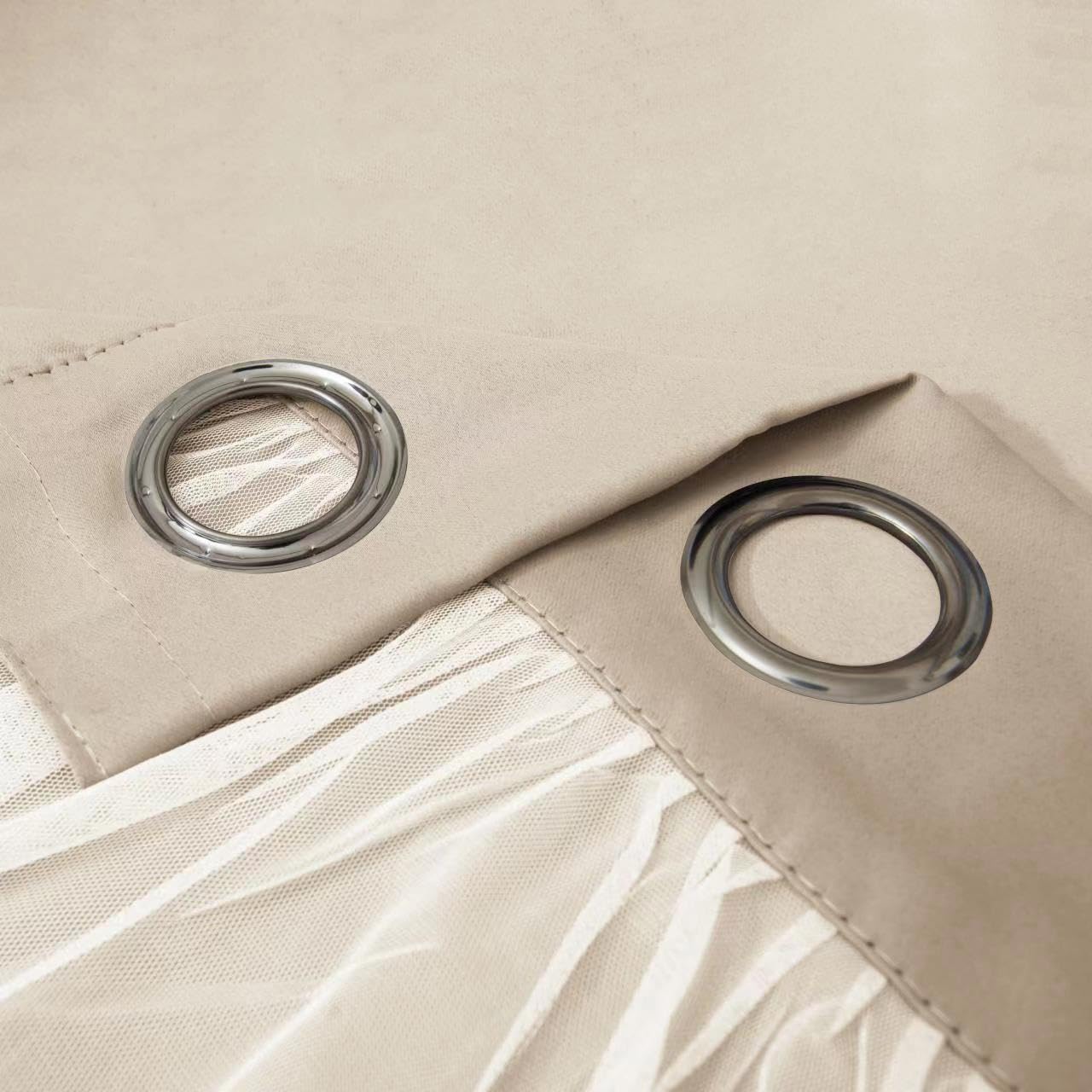 INLINAS care label close-up indicating machine washable convenience for easy maintenance