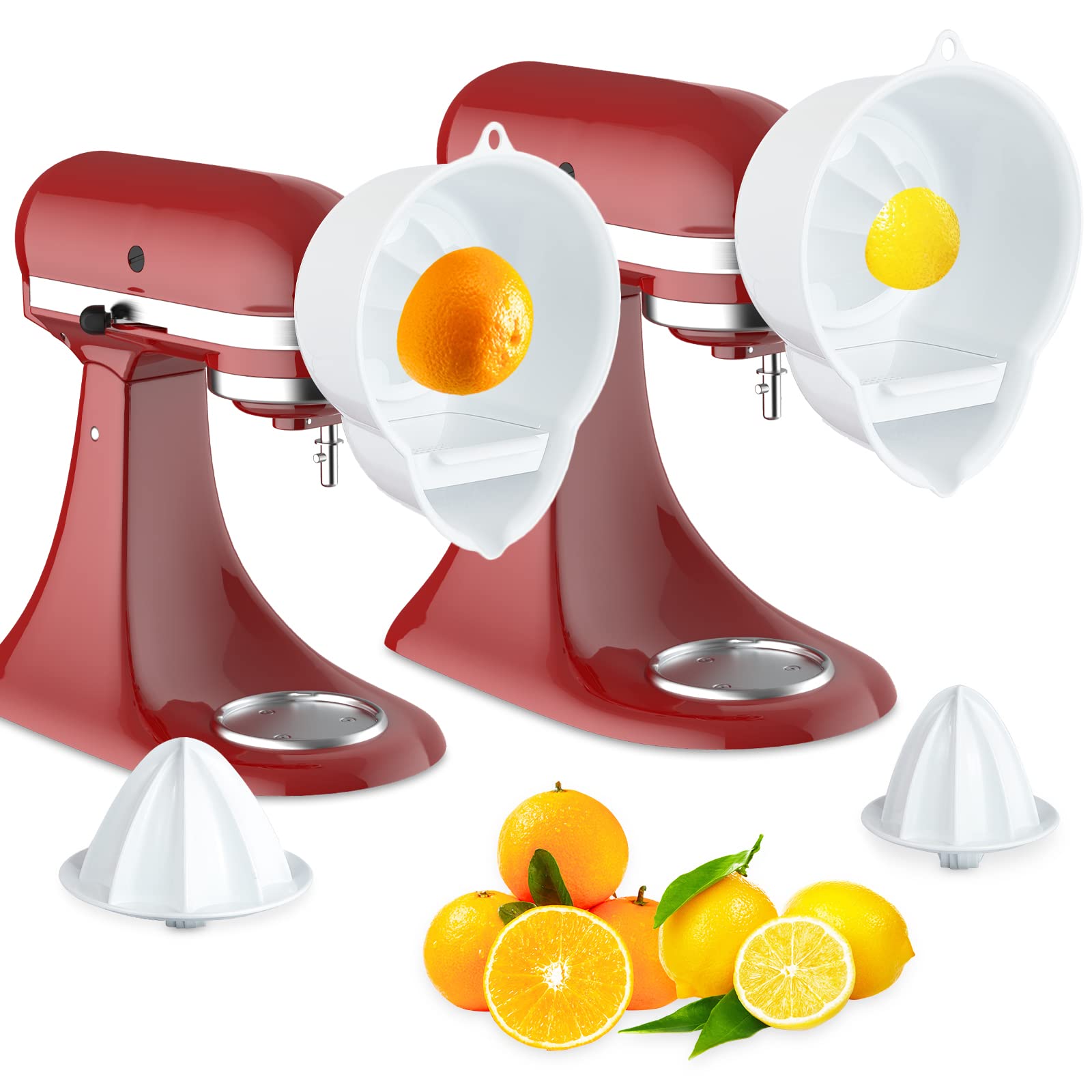 InnoMoon closeup of two reamers highlighting versatile fruit compatibility