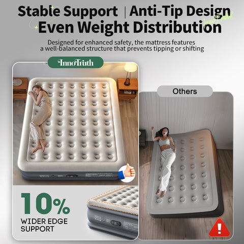 InnoTruth lifestyle bedroom setup demonstrating guest-ready elevated comfort