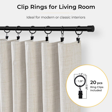 INOVADAY metal clip rings and accessories displaying easy installation benefit
