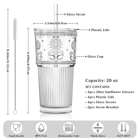 INSETLAN lids and reusable straws displayed, convenient spill reduction