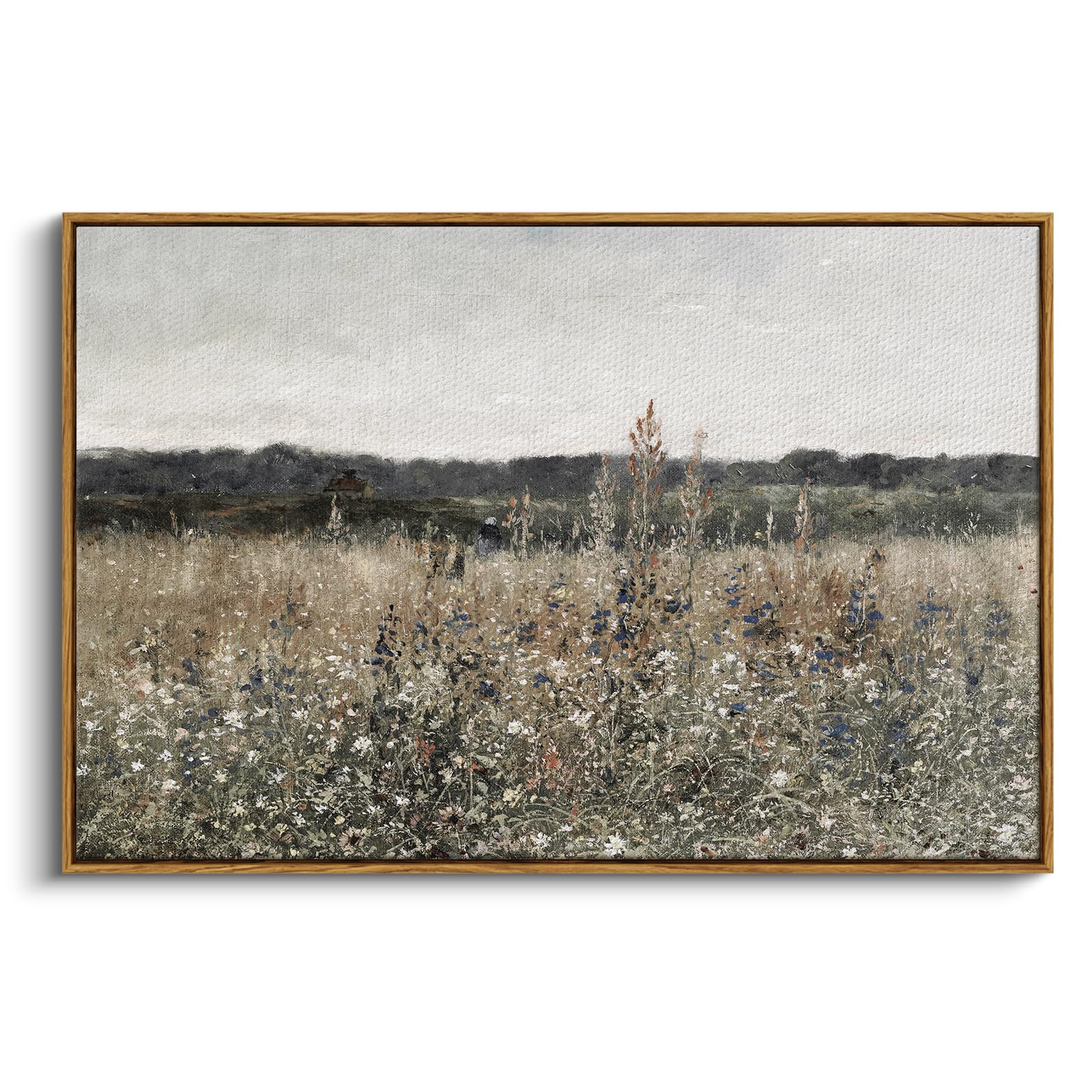 InSimSea framed front view showing meadow art and elegant focal benefit