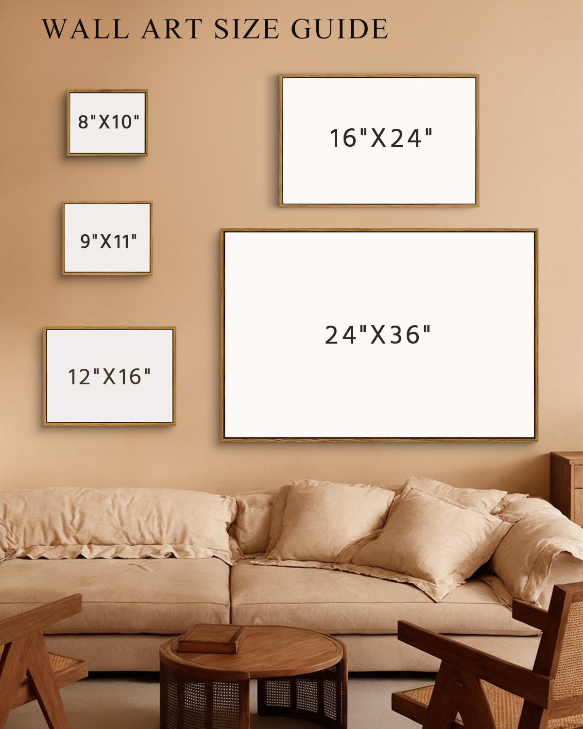 InSimSea size scale comparison showing 24x36 proportion and placement benefit