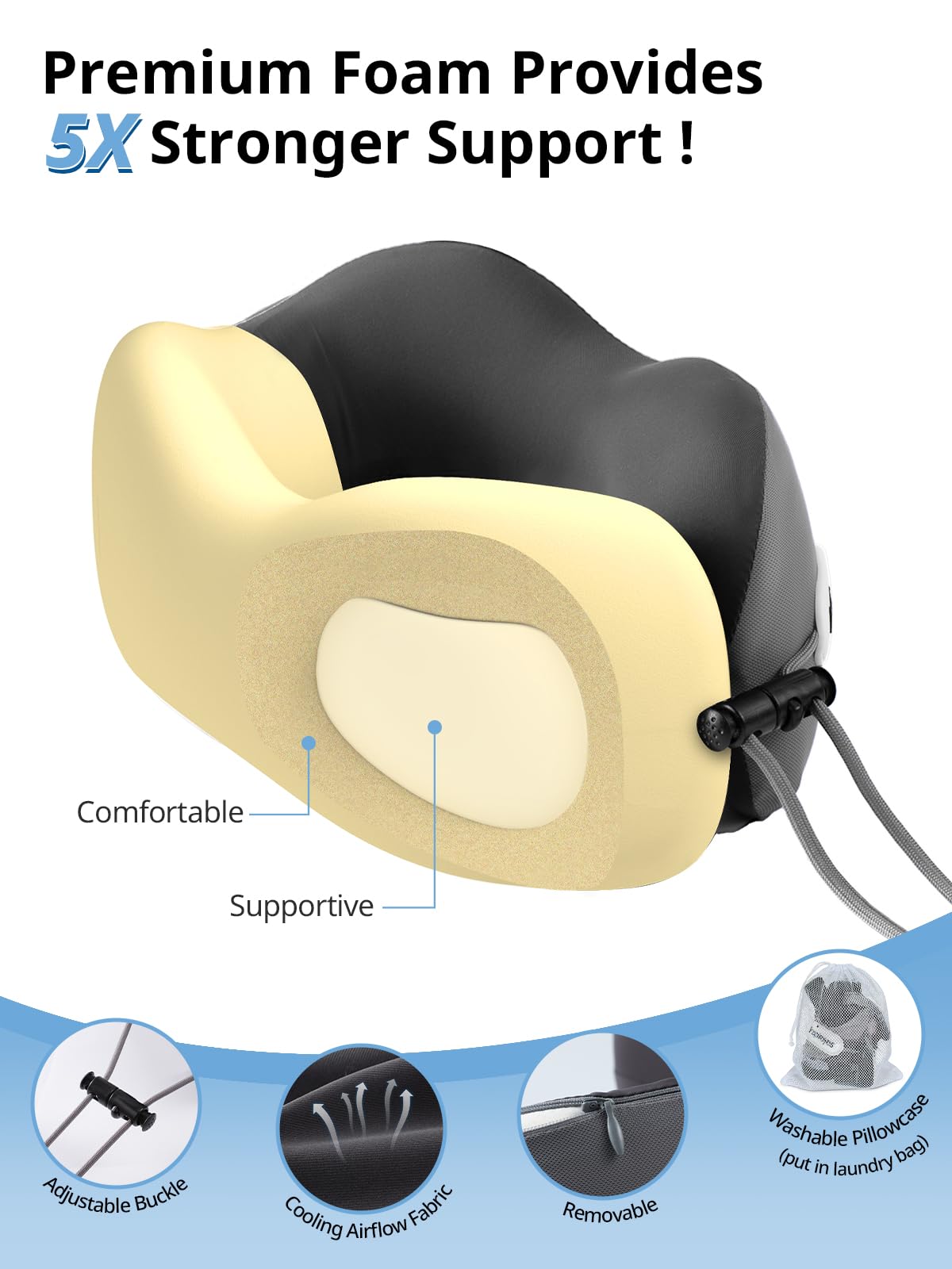 Inspireyes ice silk fabric texture keeping neck cool and breathable
