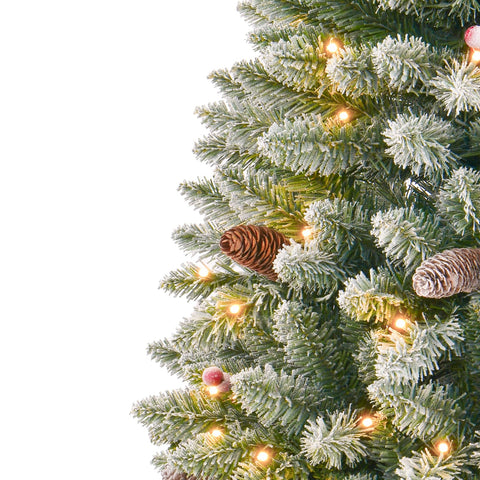 INSTREE CHRISTMAS decorated tree with DIY ornaments highlighting personalization options