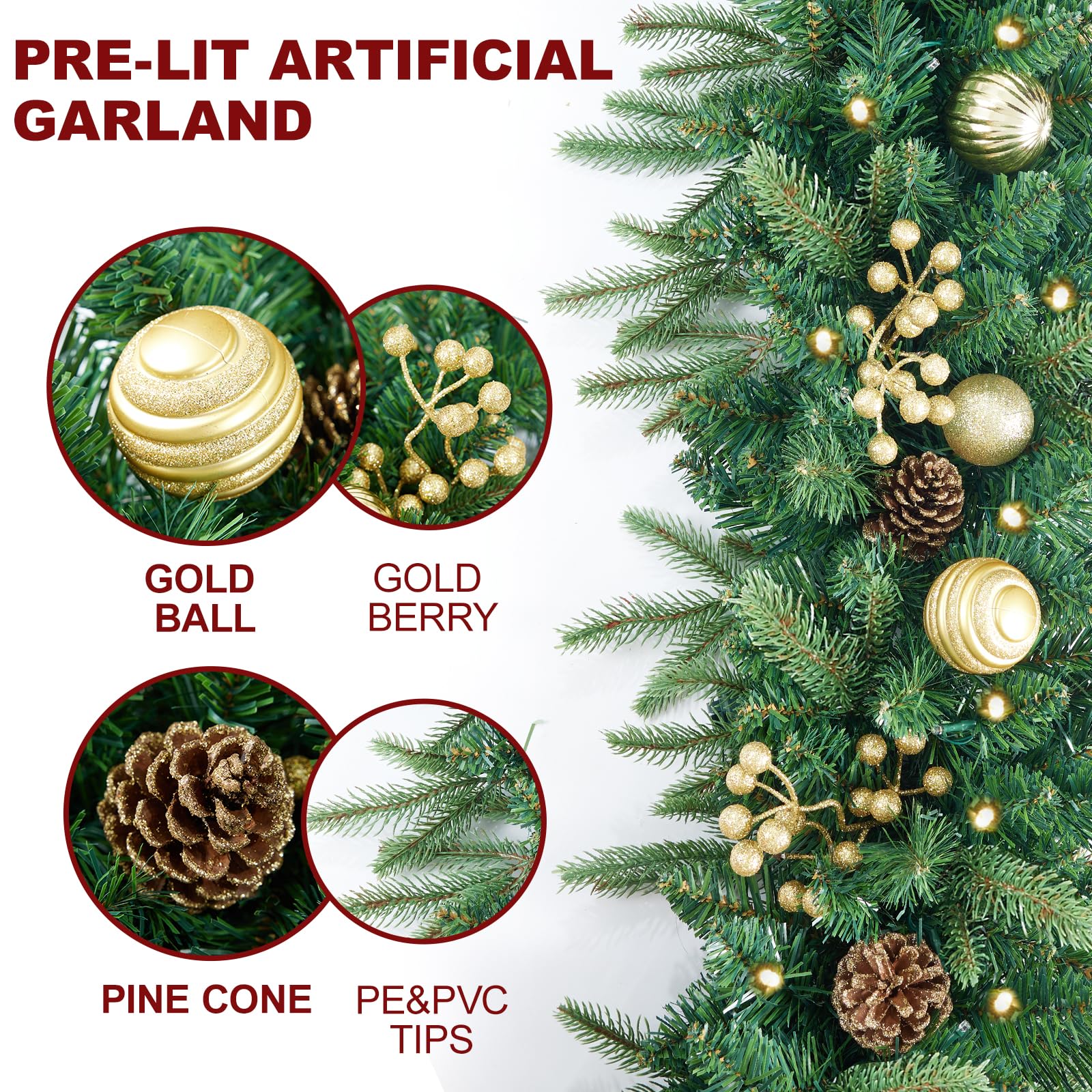 INSTREE CHRISTMAS remote and battery box for easy control and timer