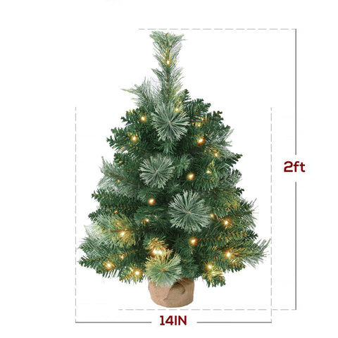 INSTREE CHRISTMAS next to a chair for scale, shows compact size and space-saving benefit