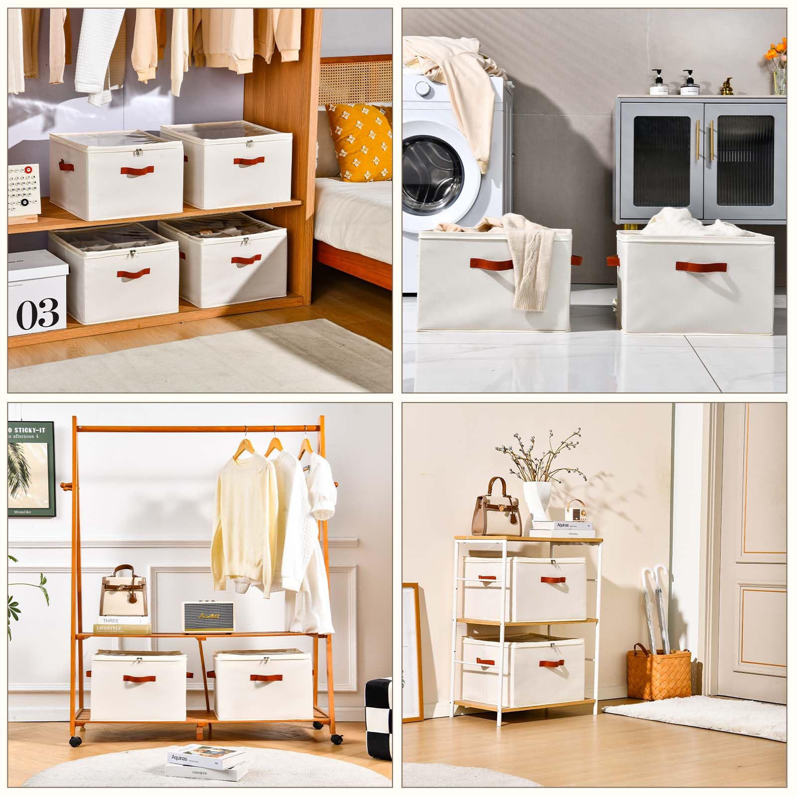 INSTY under-bed placement showing slim profile and hidden-storage benefit