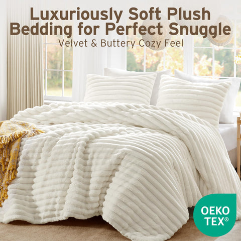 Intelligent Design close-up of ribbed velvet texture highlighting cozy softness