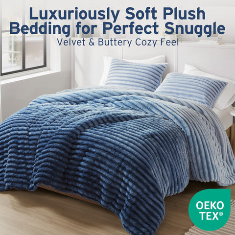 Intelligent Design Avril closeup of ribbed cord texture, soft tactile comfort benefit