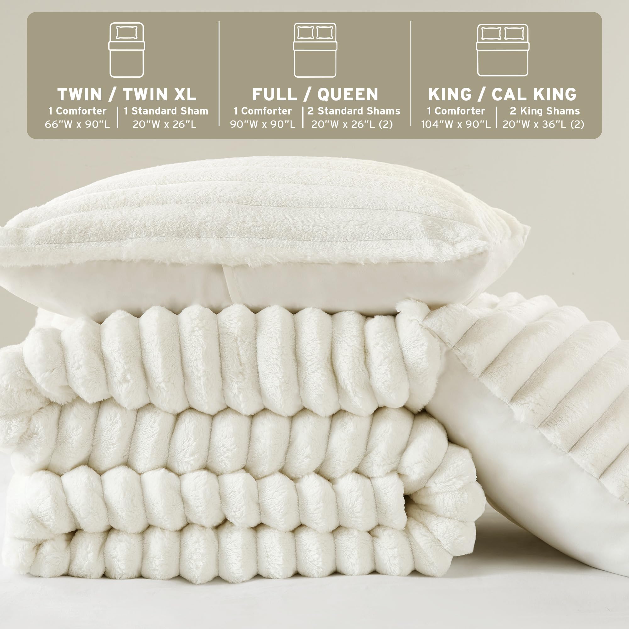 Intelligent Design unboxed comforter laid flat ready-to-use straight from packaging