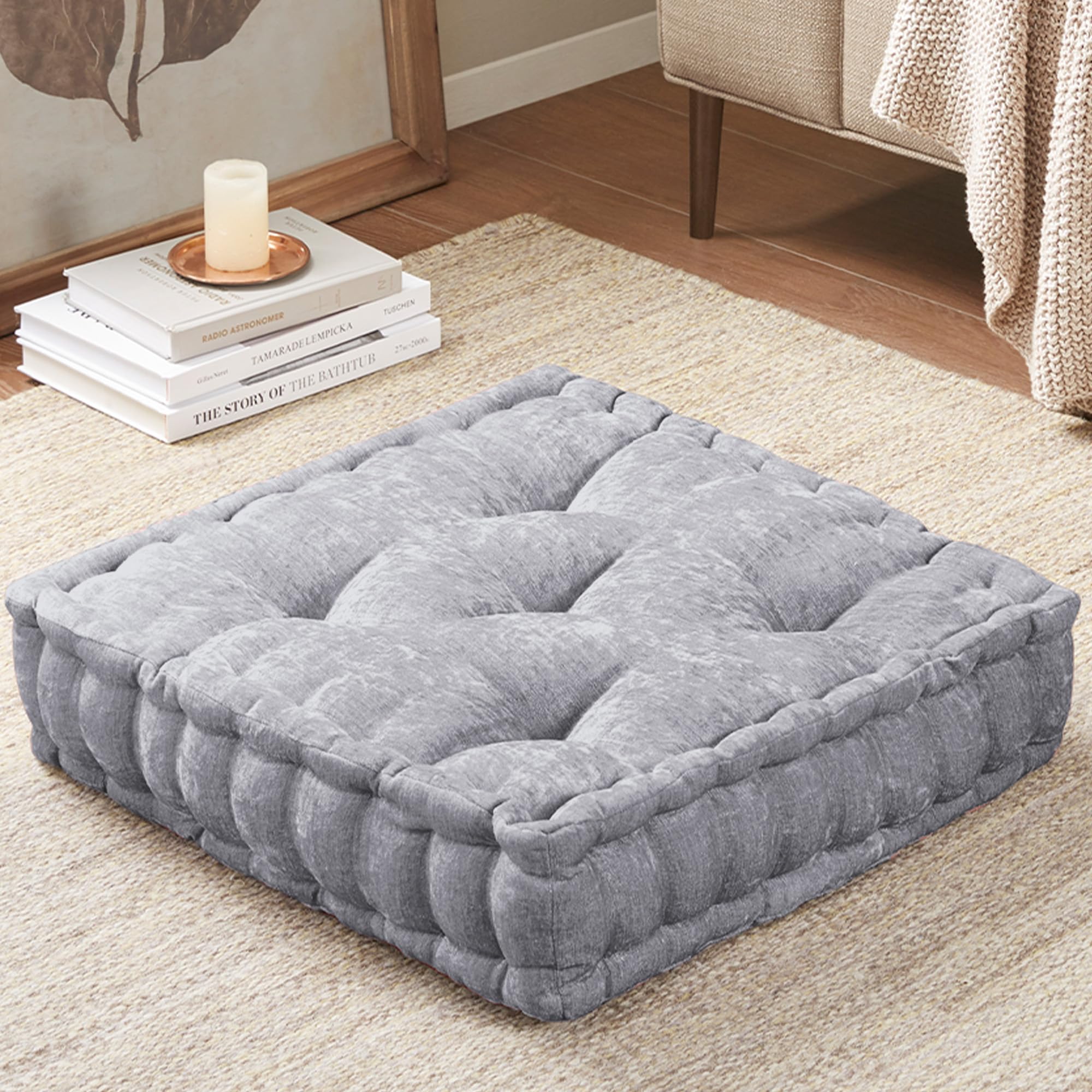 Intelligent Design close-up of chenille texture highlighting soft lustrous finish