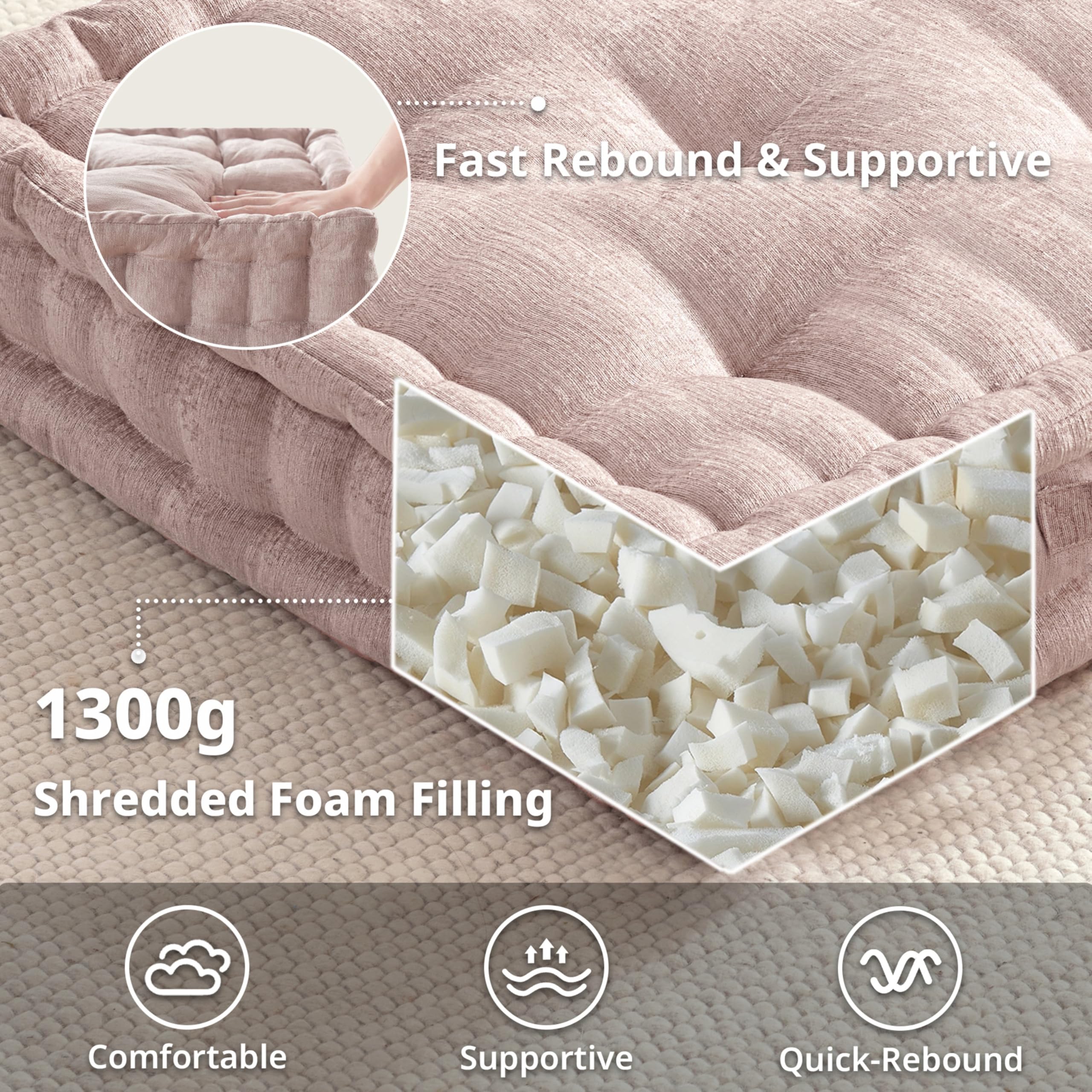 Intelligent Design Azza chenille close-up highlighting soft texture for cozy seating benefit
