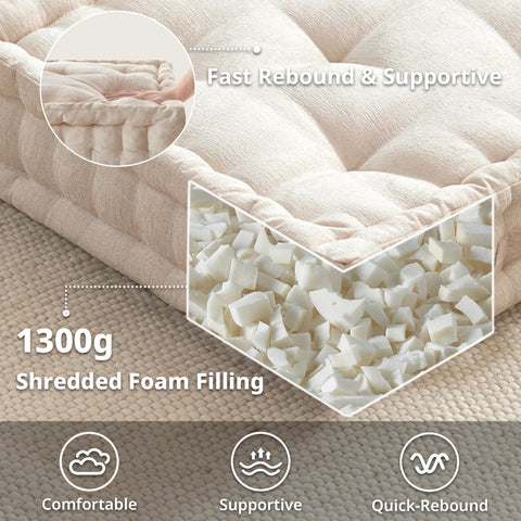 Intelligent Design Azza close-up of chenille texture, highlights soft comfortable surface