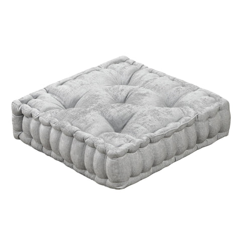Intelligent Design front view showing grey chenille cushion and modern appeal