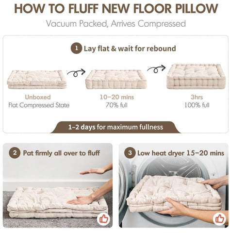 Intelligent Design Azza layered with throw pillows showing flexible decor and added comfort