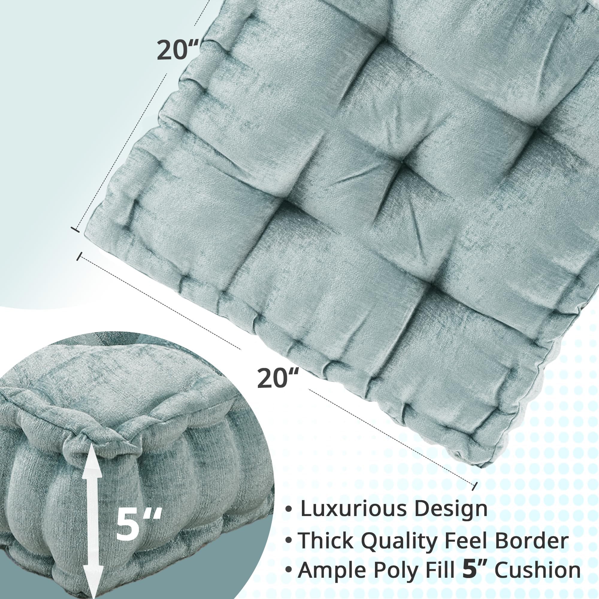 Intelligent Design Azza placed next to chair showing scale and space-saving advantage