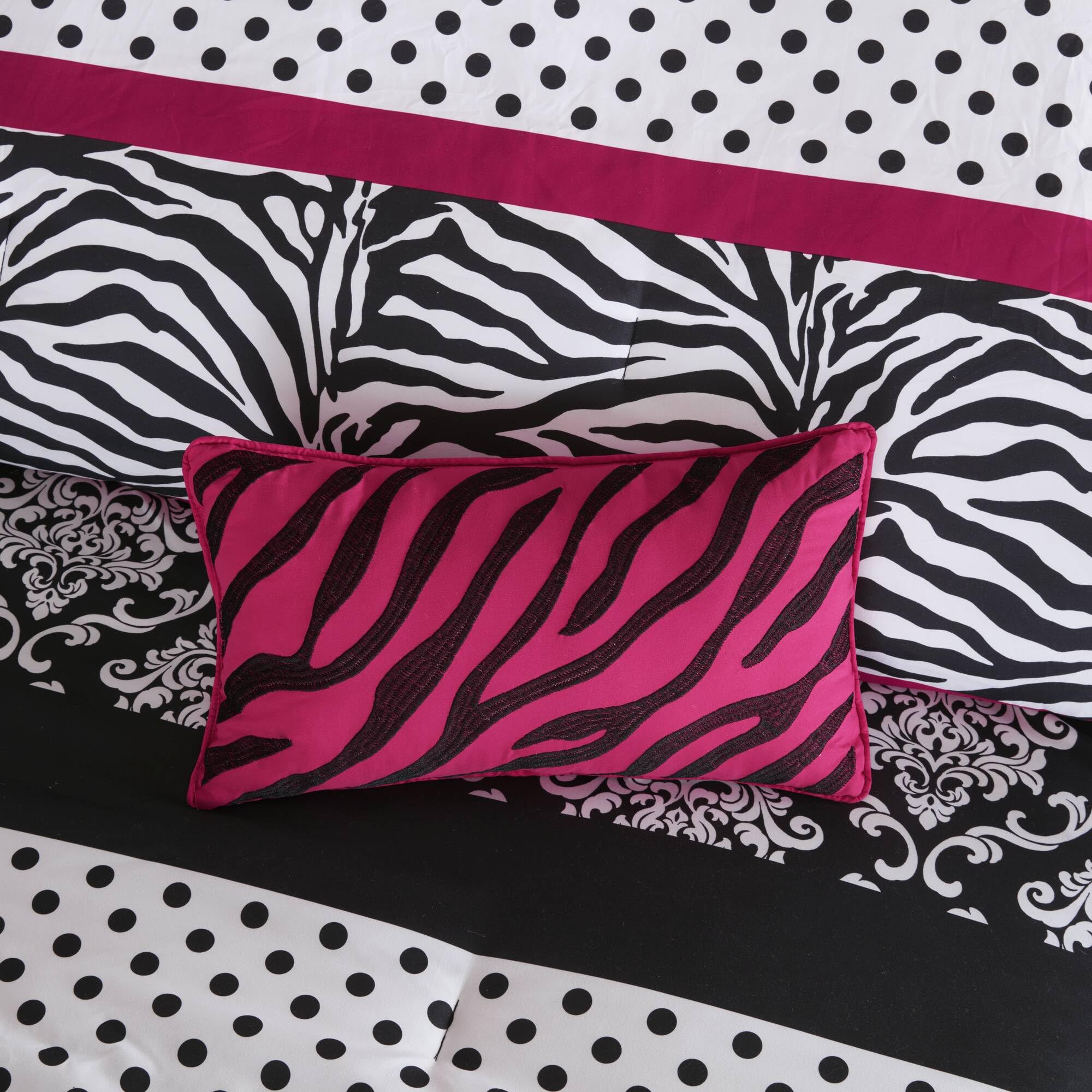 Intelligent Design comforter reverse side showing backing and construction