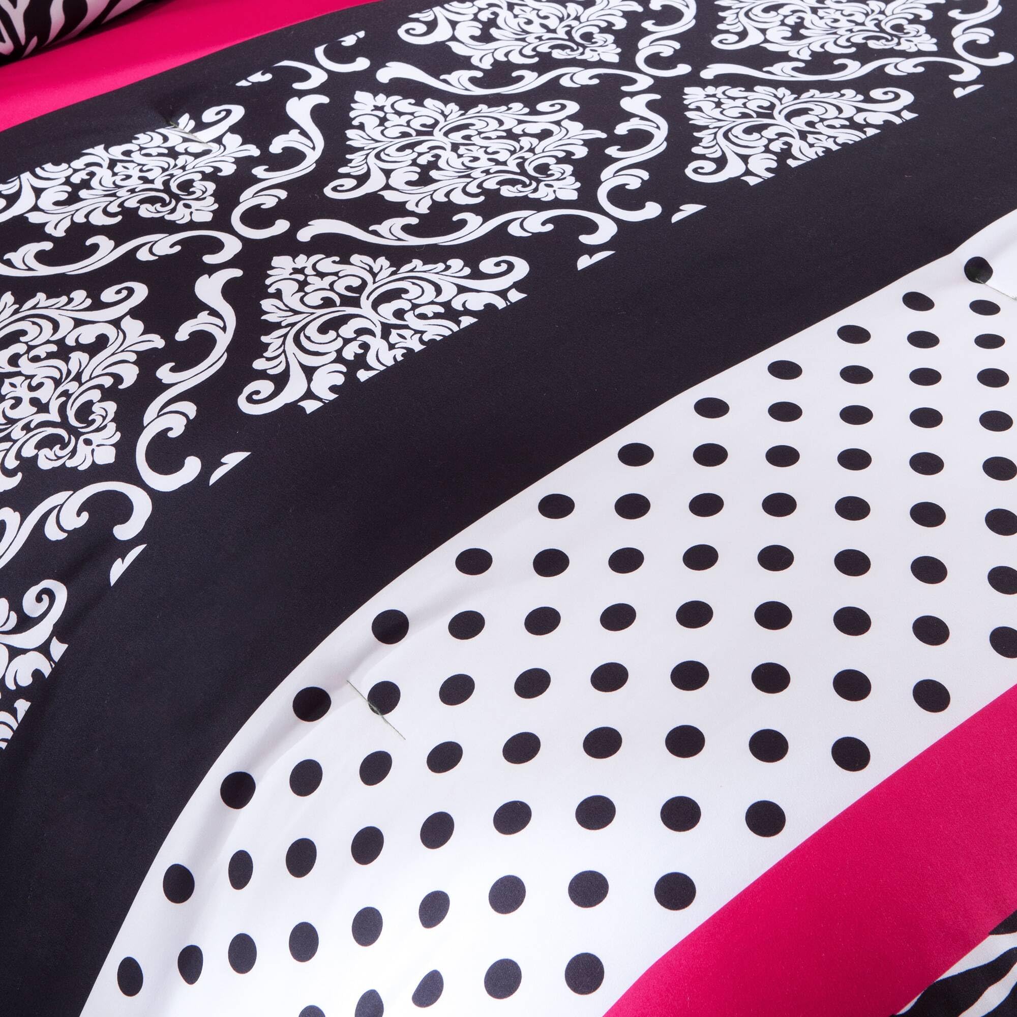 Intelligent Design fabric texture close-up showing polyester smooth finish