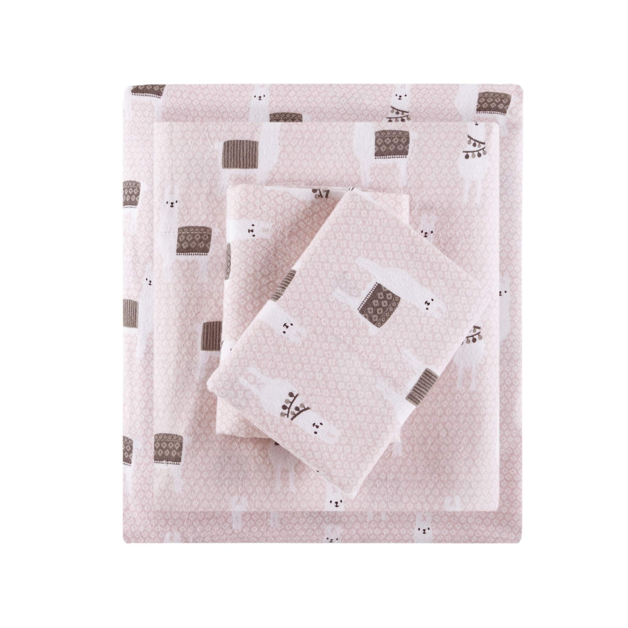 Intelligent Design front packaging showing pink llamas print and warmth benefit