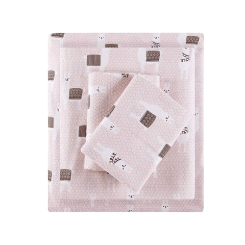 Intelligent Design front packaging showing pink llamas print and warmth benefit