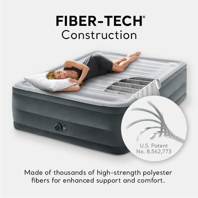 Intex side profile at 22 inches showing easier bed-height access