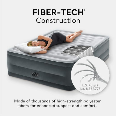 Intex side profile at 22 inches showing easier bed-height access