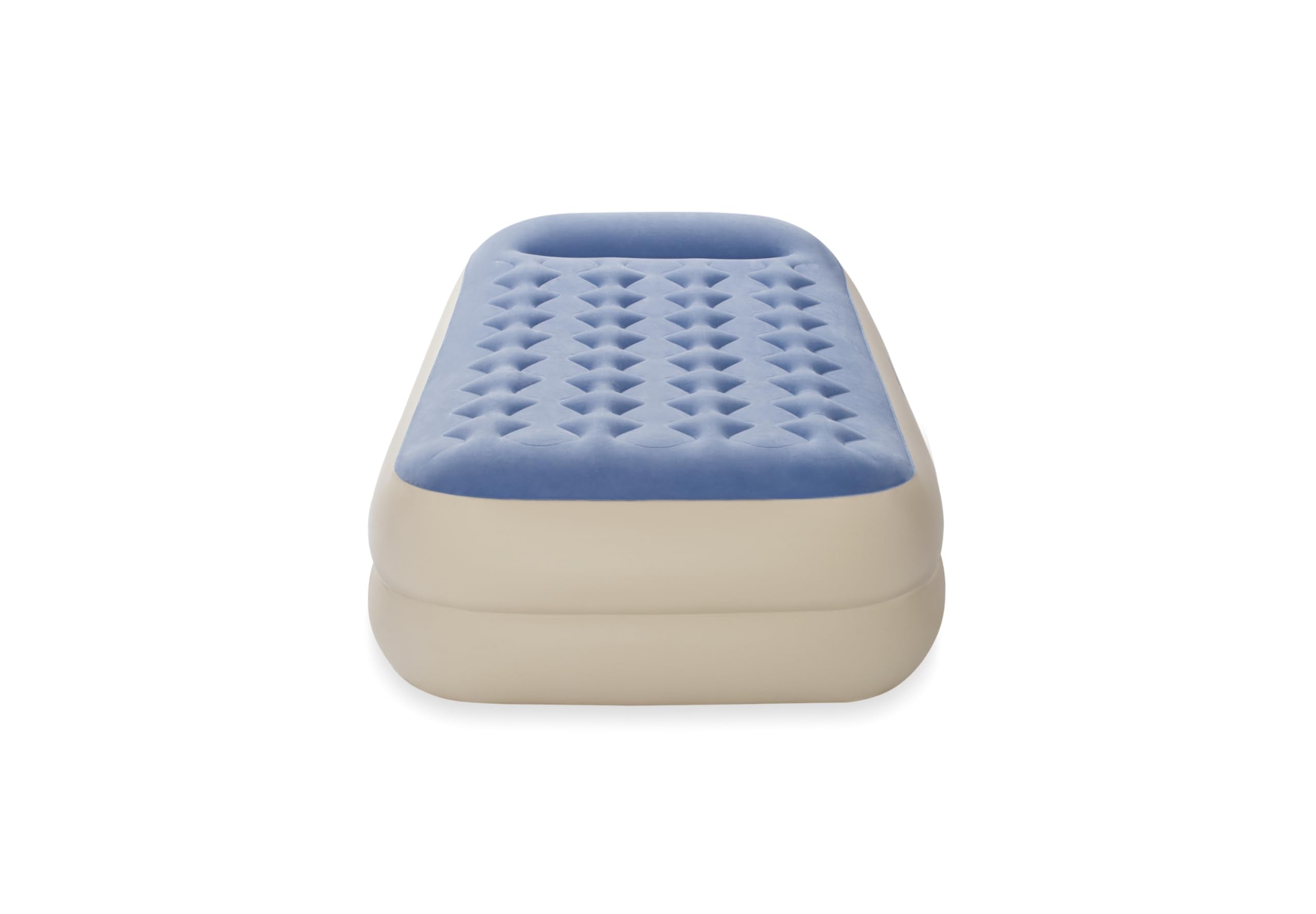 Intex room lifestyle setup with mattress in bedroom for easy access and use