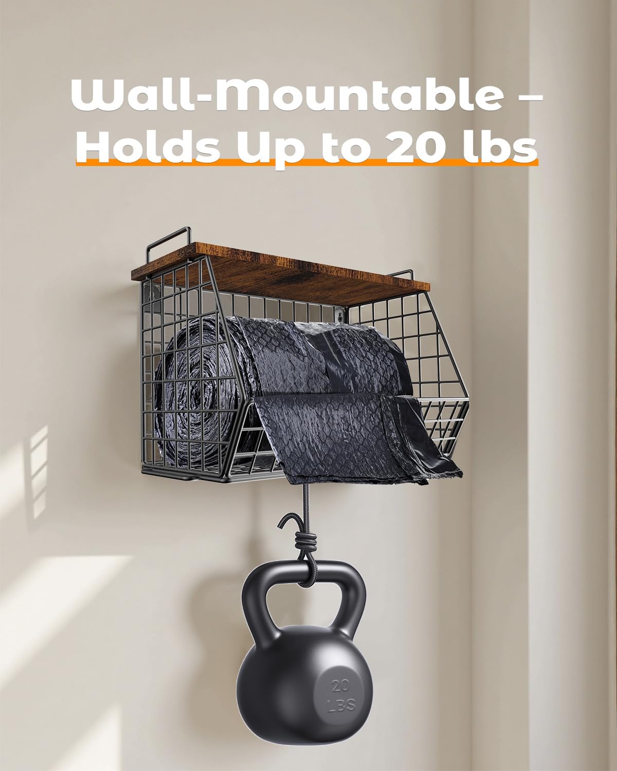 IntreLife on kitchen counter offering neat organization and clutter reduction