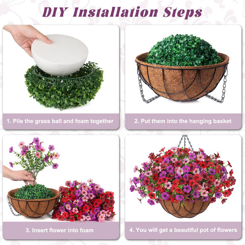 INXUGAO woven basket and sturdy metal chain detail showing durable outdoor construction