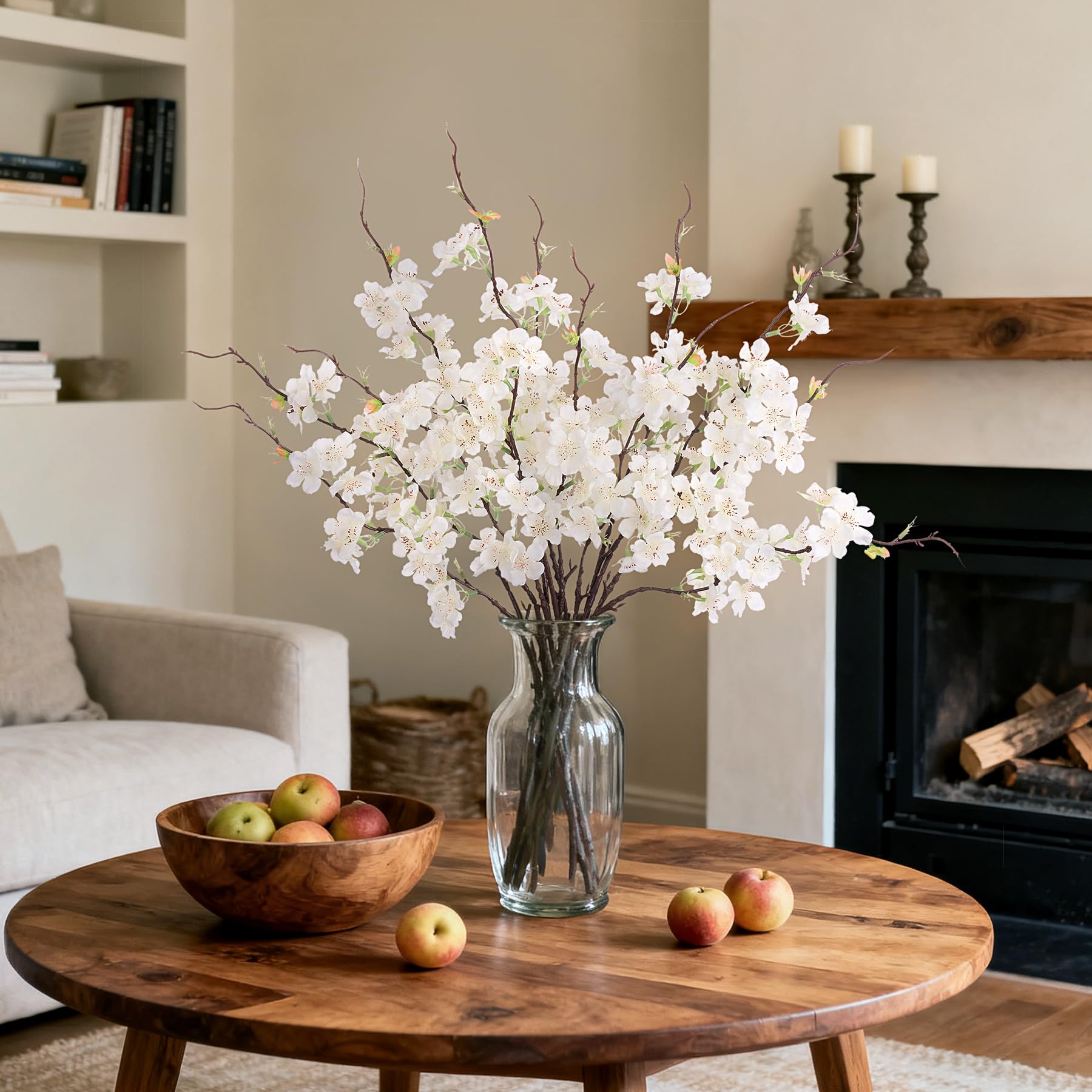 INXUGAO stems styled in a mid-height vase showing how to create instant centerpiece