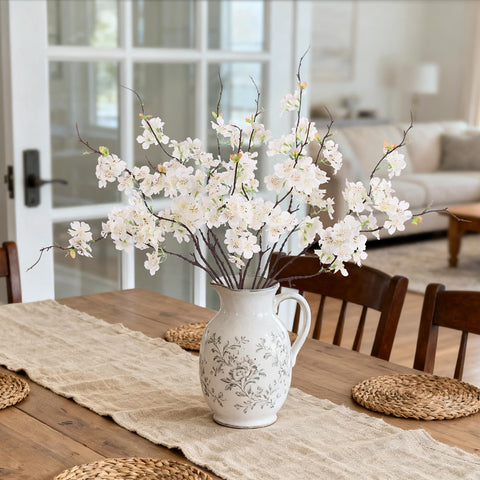 INXUGAO twelve-stem set laid out in packaging showing complete bundle for decor use