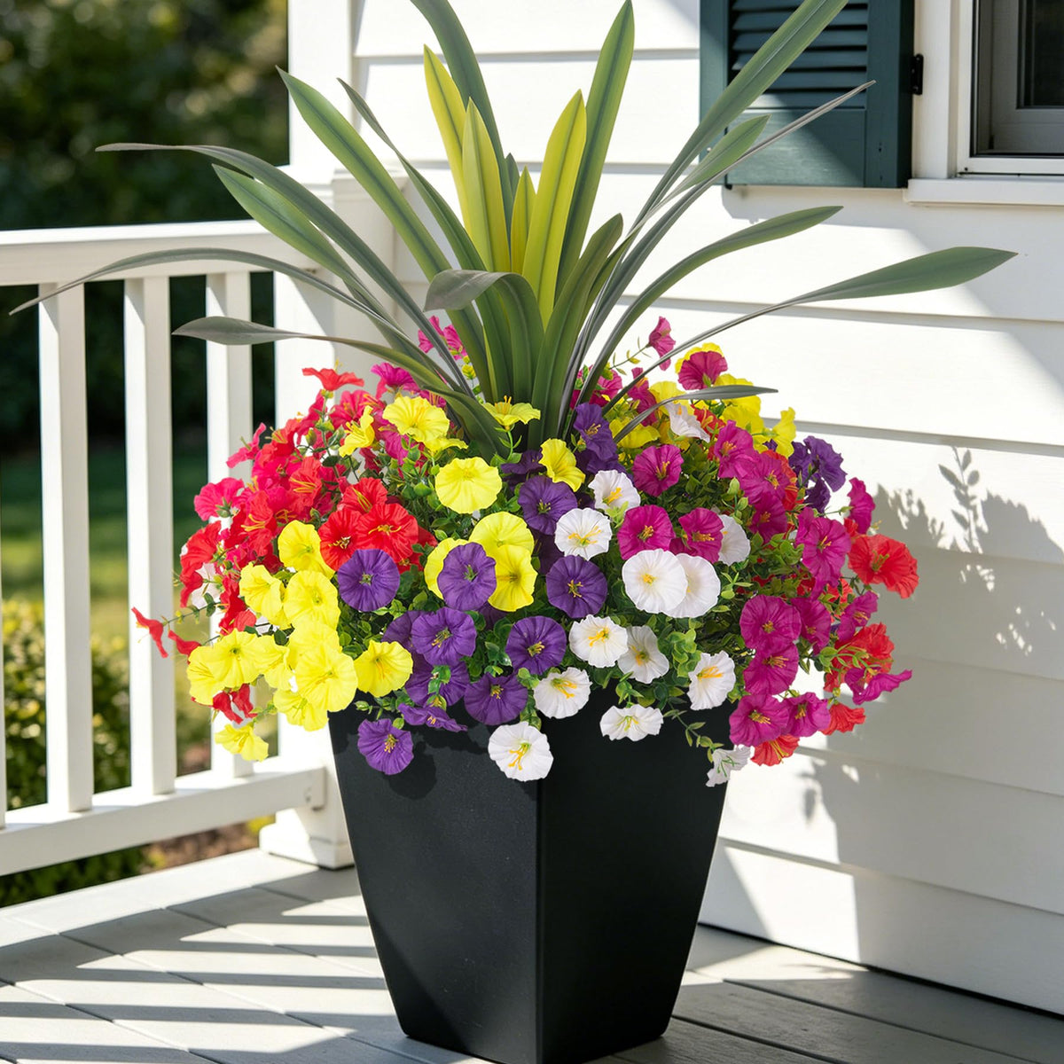 INXUGAO front view of bundled bouquets showing vibrant colors and readiness