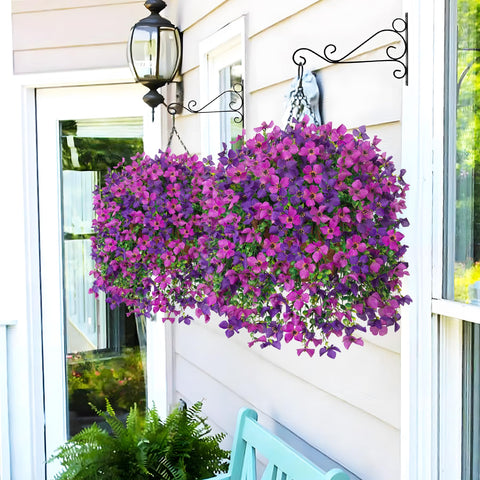 INXUGAO lifestyle porch hanging display adding year-round color outdoors