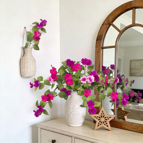 INXUGAO styled pair flanking an entryway for balanced, low-maintenance decor