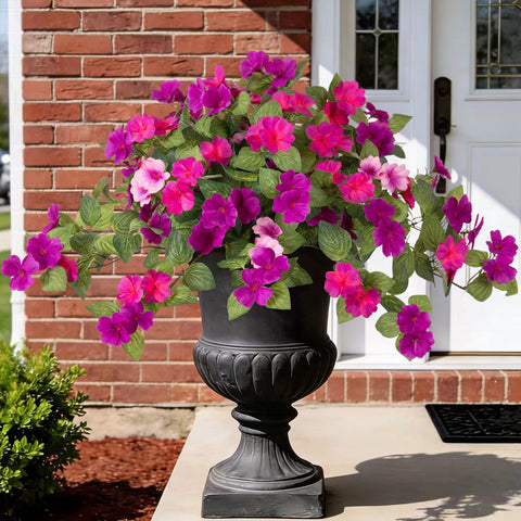 INXUGAO stem and petal surface showing UV-resistant finish for outdoor longevity