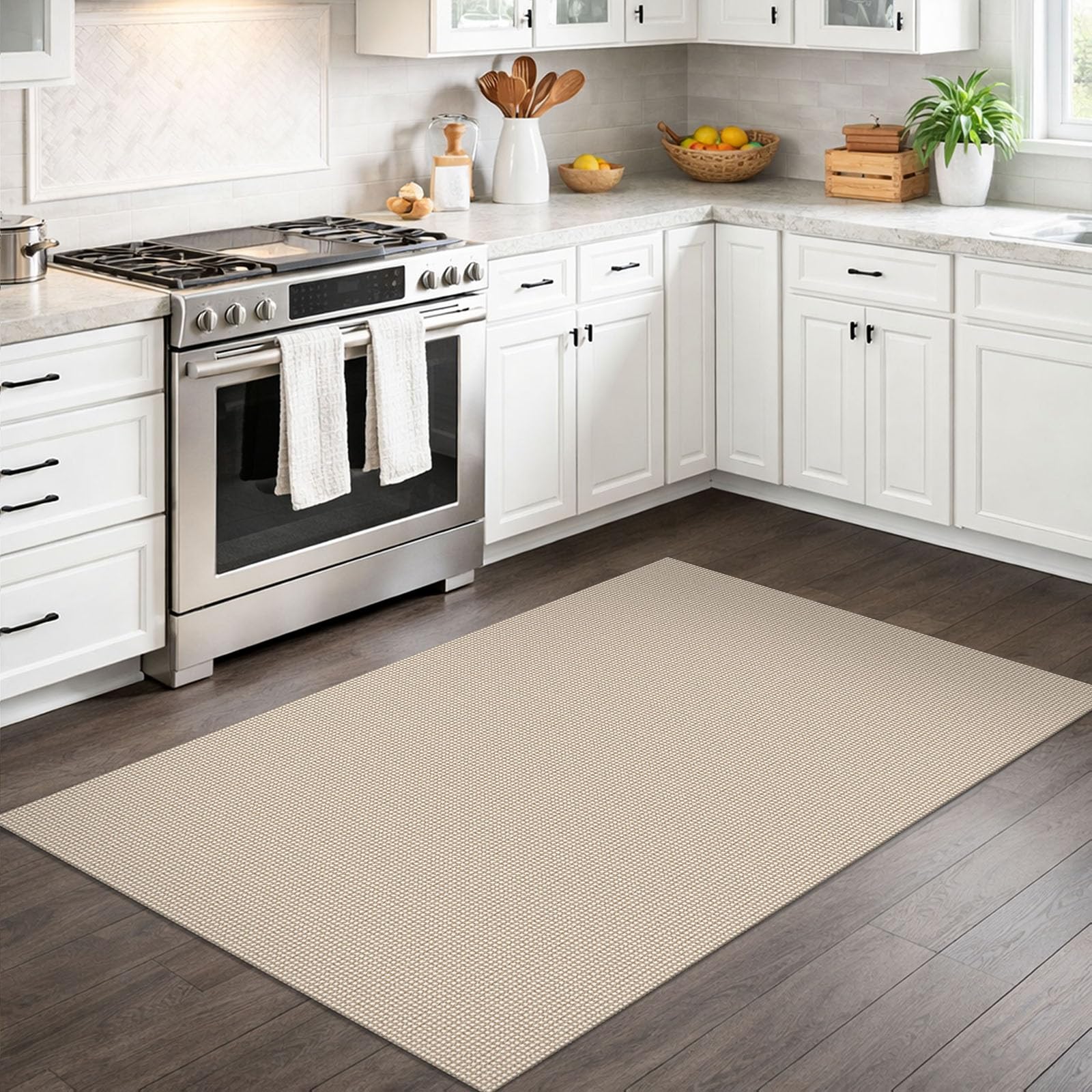 IOHOUZE folded for washing showing machine-washable convenience and easy maintenance benefit