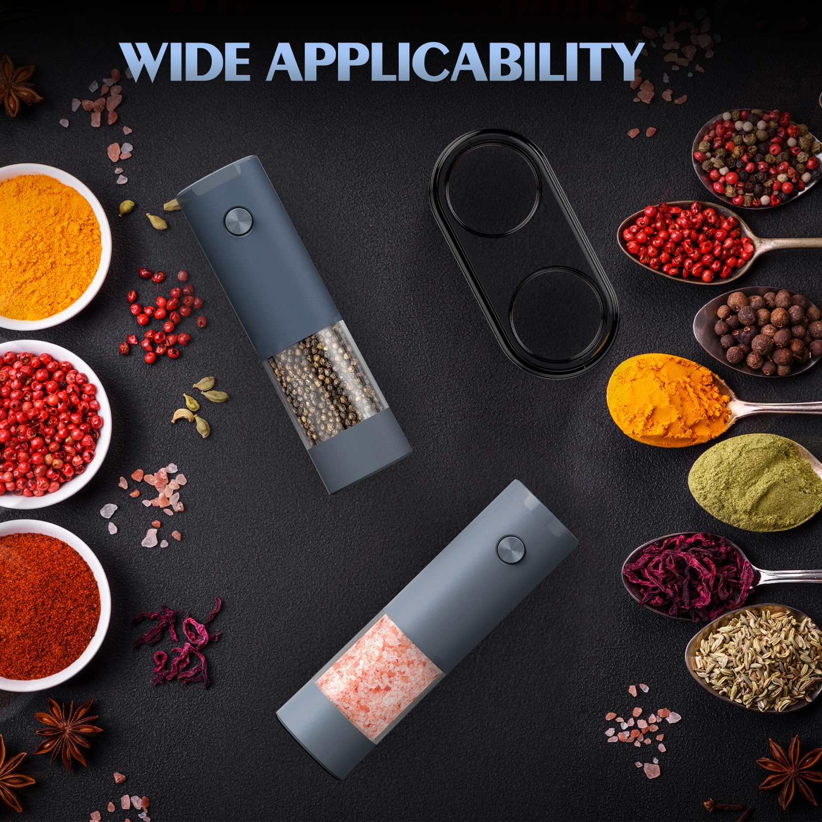 ioion one-handed use in kitchen for effortless seasoning and control