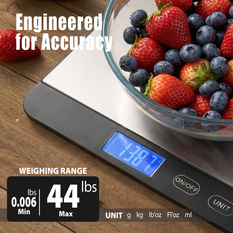 ionsno clear LCD display and buttons for fast unit changes