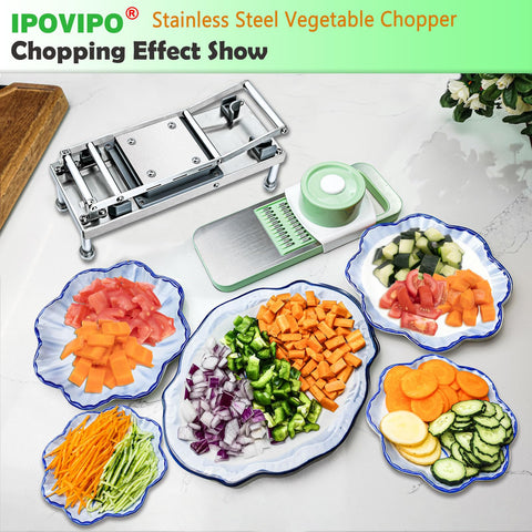 IPOVIPO container filled with chopped vegetables for quick meal prep