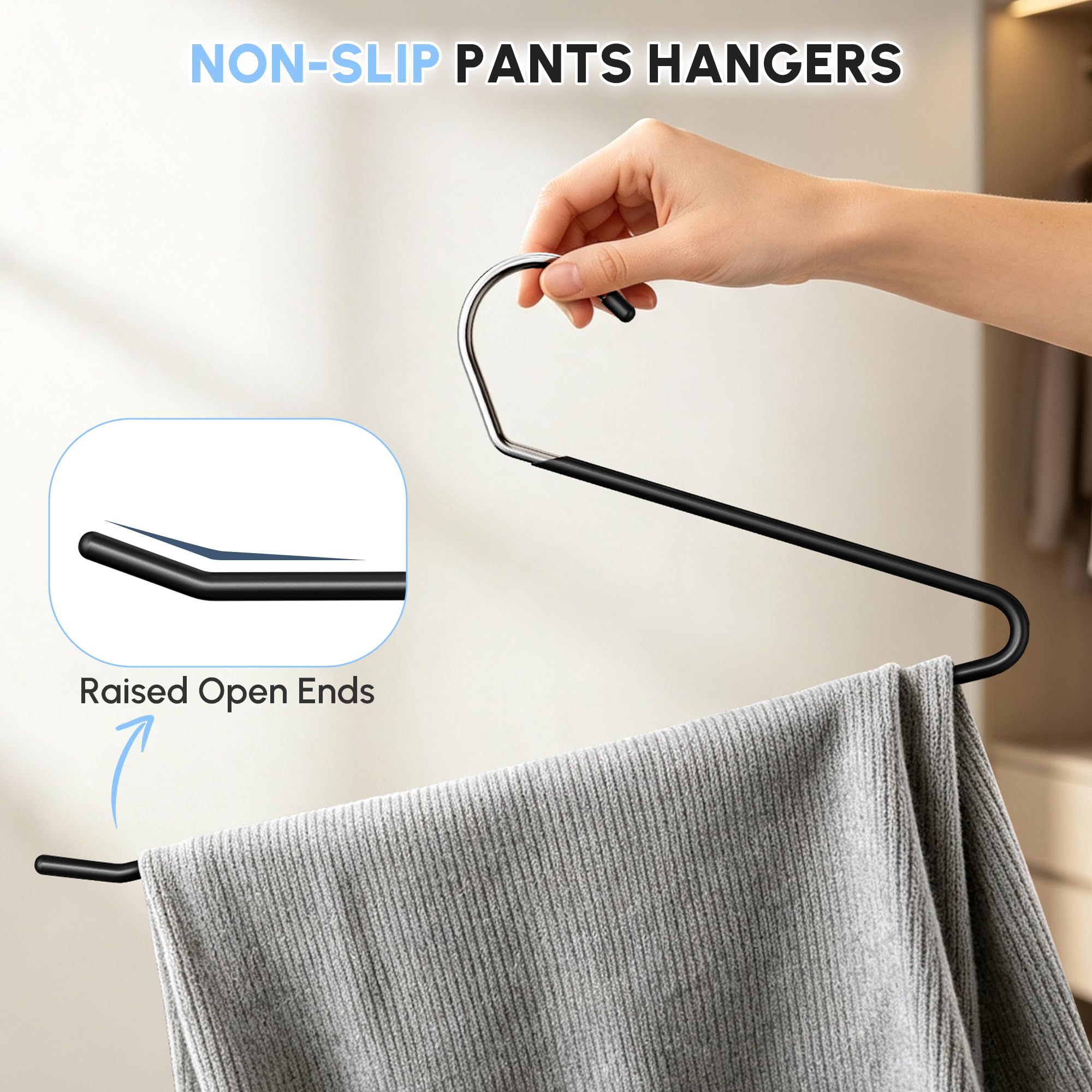 IPOW brand label on hanger showing build quality and reliable use