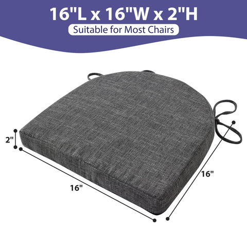 IPYNBAP cushion on bench with ruler for scale showing suitable fit dimensions