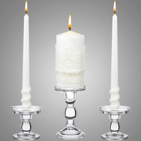 Irenare front packaging displaying unity candle set and holders, ready to gift