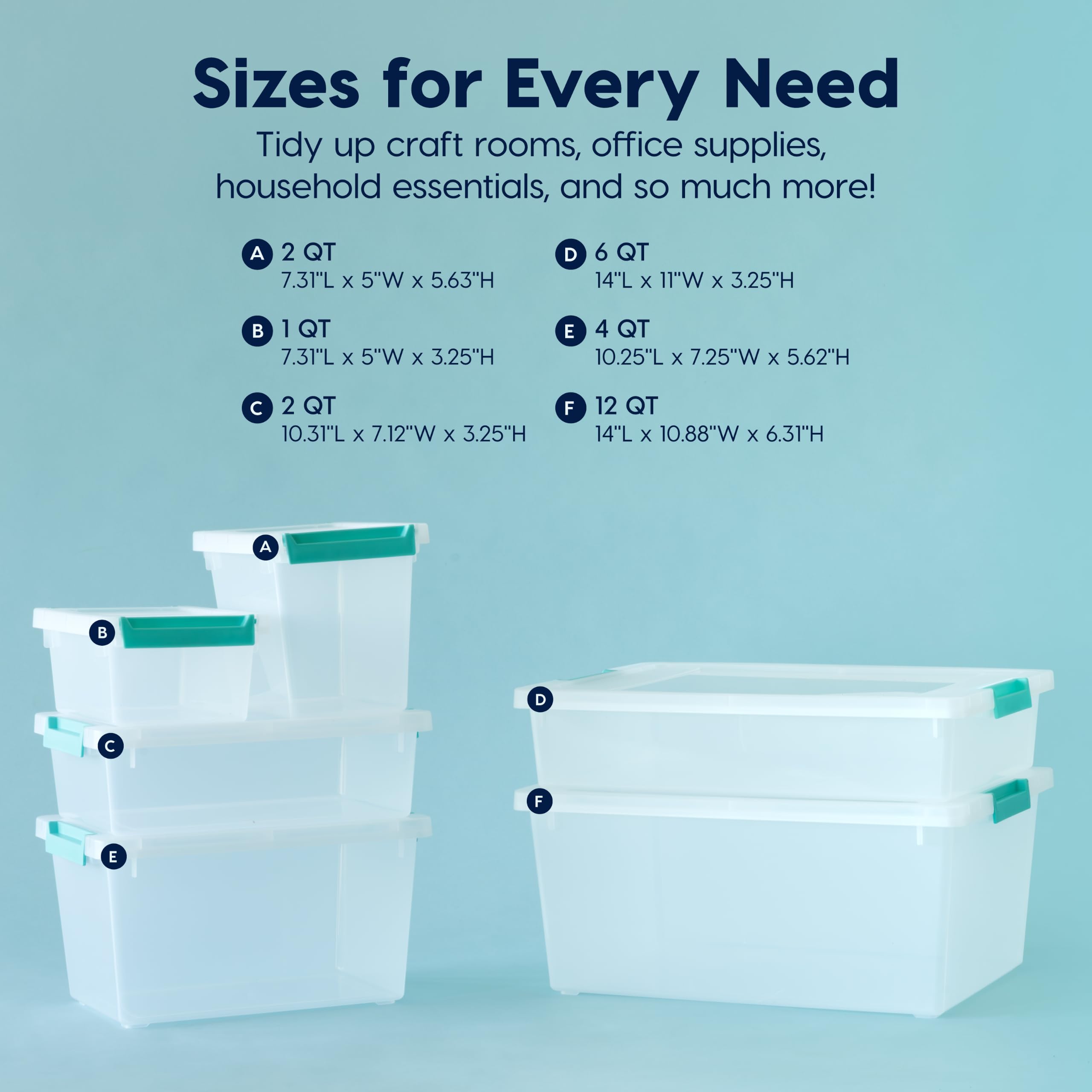 IRIS USA bin in closet niche demonstrating space-saving benefit