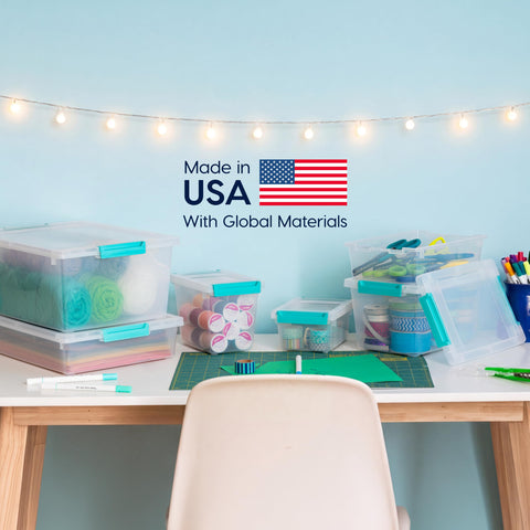 IRIS USA lifestyle desk organization creating clutter-free workspace benefit